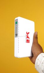 SKE 432P mini UPS for Router, ONU, Camera – 25 Watt 5v 9v 12v & PoE support 15/24v - Image 2