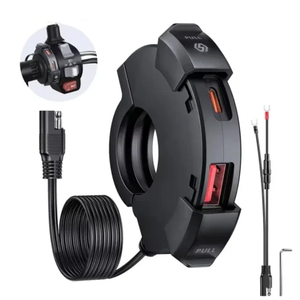 Universal Motorcycle Handlebar Phone Fast Charger